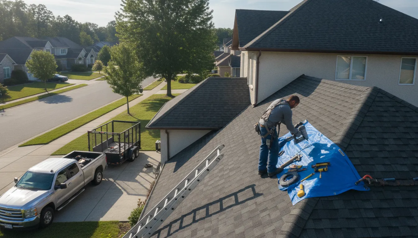 Roofing in Greenville